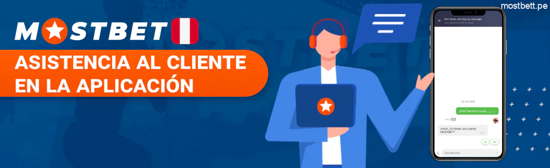 Asistencia Mostbet en la app móvil