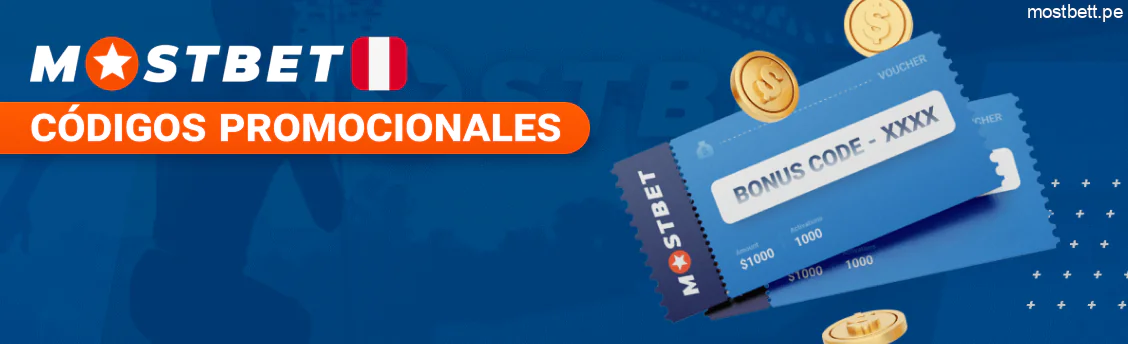 Códigos promocionales en Mostbet Perú
