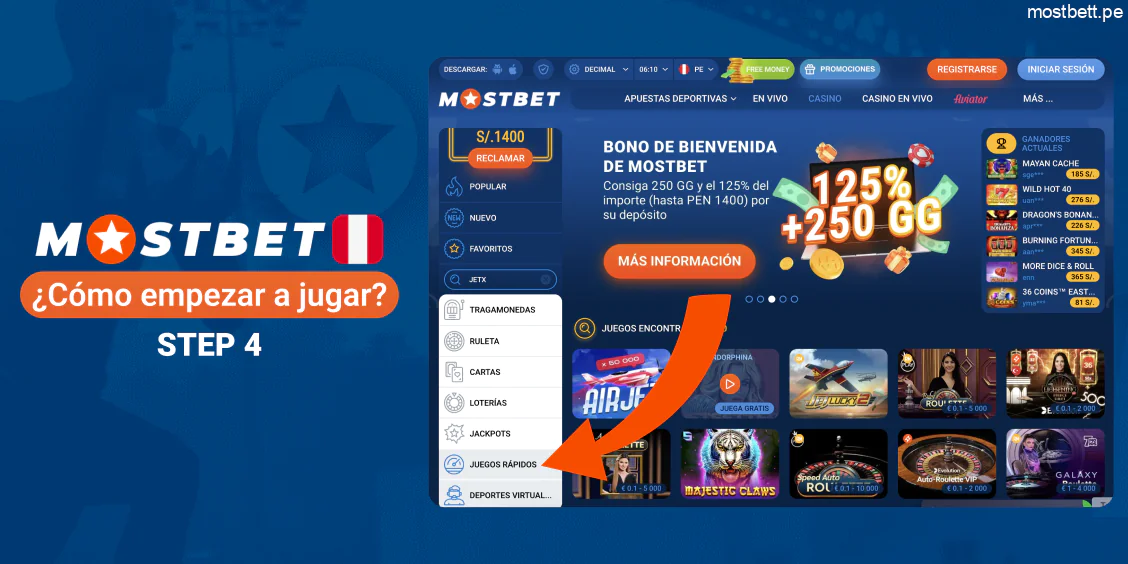Abrir categoría Juegos rápidos