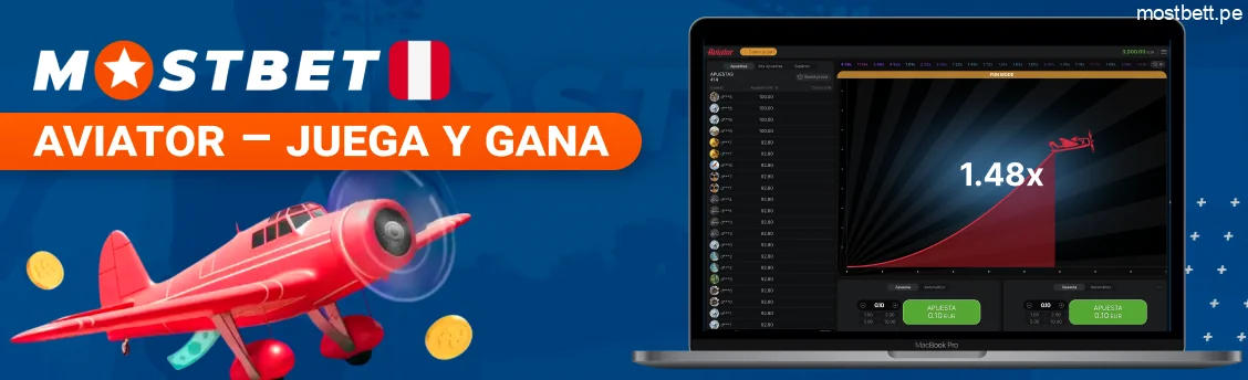 Mostbet Aviator juega y gana con grandes multiplicadores