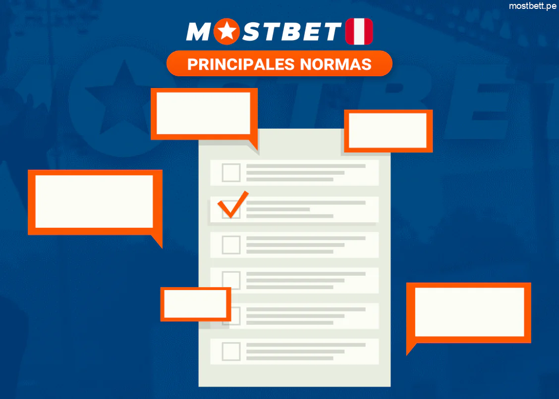 Mostbet Perú reglas clave y restricciones