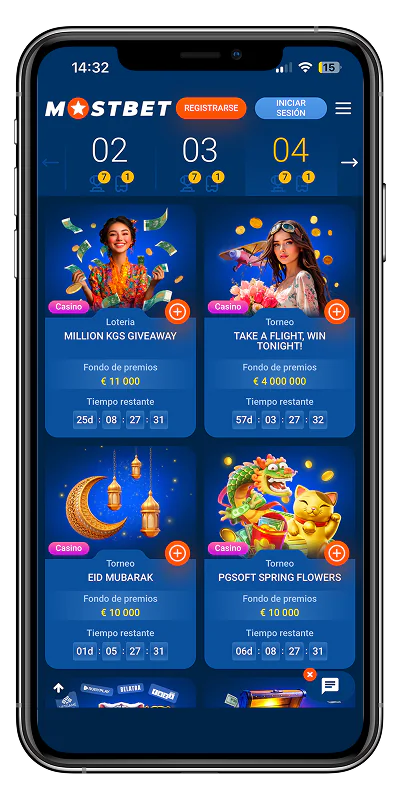 Mostbet torneos